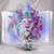 Hippie Lion Hooded Blanket
