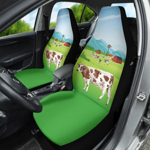 Car-seat-cover-cow 2