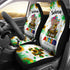 Autism Awareness Elephant Sunflower Personalized Car Seat Cover Gift (Set of 2)
