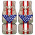 Deer Skull USA Flag - Universal Front and Back Car Mats Gift (Set Of 4)