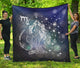 Personalized Virgo Premium Quilt Blanket Twin Queen King Size Birthday Gift