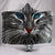 Electric Cat Cozy Warm Hooded Sherpa And Microfiber Blanket With Hood