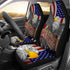 USA Eagle Bird - Set of 2 Universal Front Car Seat Covers Protection Decor