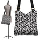 Cow Print Boho Crossbody Handbag Travel Bag