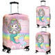 Mermaid Luggage Cover With A Name