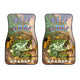 Personalized Grandpa Fishing - Front and Back Car Mats Gift (Set of 2 or 4)