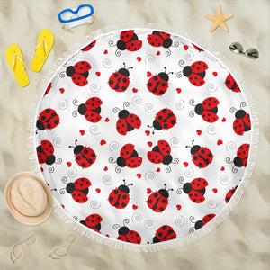 Ladybug Love Beach Blanket - Freedom Look