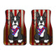 Boston Terrier Dog - Universal Front and Back Car Mats Gift (Set of 2 or 4)