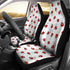 Ladybugs & Flowers Car Seat Covers