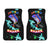Autism Awareness Shark Black - Universal Front and Back Car Mats (Set of 2 or 4)