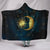 Gold Sun and Moon - Cozy Warm Hooded Blanket