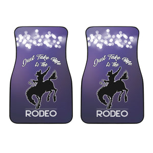 Take Me To The Rodeo Car Floor Mats (Set of 2)
