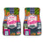Camping Hiking Mountains - Pink Front Car Mats Protection (Set of 2)