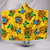 Sunflower Butterfly Hooded Blanket