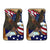 USA Flag Eagle Bird - Universal Front and Back Car Mats Gift (Set of 2 or 4)