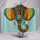 Mandala Elephant Head Hooded Blanket