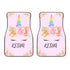 Kesha - Personalized Unicorn Front Car Mats (Set Of 2)