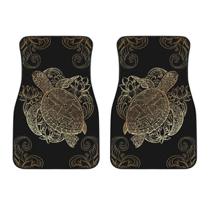 Golden Seat Turtle Front Car Mats (Set Of 2) - Freedom Look