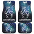 Personalized Aries Horoscope Zodiac Front And Back Car Mats (Set Of 4)
