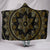 Lotus Gold Crafted Hooded Blanket