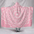 Pink Mandala Hooded Blanket