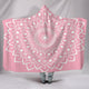 Pink Mandala Hooded Blanket