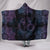 Purple Sun and Moon - Cozy Warm Hooded Blanket