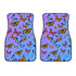 Colorful Butterfly Front Car Mats (Set Of 2)