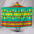 Between the Teton Mountains Hooded Blanket