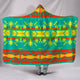 Between the Teton Mountains Hooded Blanket