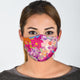 Flower Bouquet Face Mask with Filters
