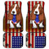 Basset Dog Hound - Universal Front and Back Car Mats Gift (Set of 2 or 4)