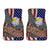 USA Eagle Bird - Universal Front and Back Car Mats Gift (Set of 2 or 4)