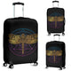 Dragonfly Circle Luggage Cover - Freedom Look