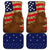 Horse USA Flag - Front and Back Car Mats Gift (Set Of 2 Or 4)
