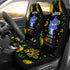 Autism Personalized Awareness Shark Black Car Seat Cover Dad Mom Gift (Set of 2)