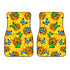 Sunflower Butterfly Front And Back Car Mats (Set of 2)