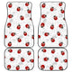 Ladybug & Flowers Front And Back Car Mats (Set Of 4) - Freedom Look