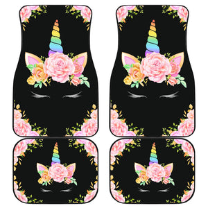 Unicorn Front And Back Car Mats (Set Of 4) - NO NAME