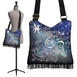 Pices Horscope Boho Bag for Birthday Christmas Gift