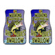 Funny Fishing Hook Weekend - Front and Back Car Mats Gift (Set of 2 or 4)