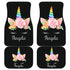 Angela Unicorn Front And Back Car Mats