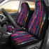 Multicolor Boho Car Seat Covers (Set of 2)