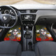 Sugar Skull Orange Butterfly - Universal Front Car Mats Gift (Set of 2 or 4)