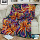 Bold Floral Beach Blanket Camping Picnic Portable Outdoor Blanket