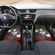 Sugar Skull Red Butterfly - Universal Front Car Mats Gift (Set of 2)