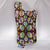 Colorful Sugar Skulls - Cozy Warm Hooded Sherpa And Microfiber Blanket With Hood