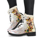 Multiple Butterflies Butterfly Faux Fur Leather Boots