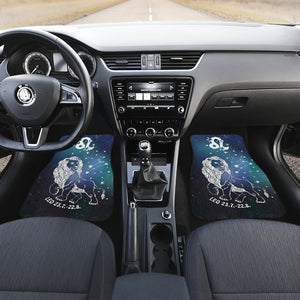 Leo Horoscope Zodiac Front And Back Car Mats (Set Of 4)