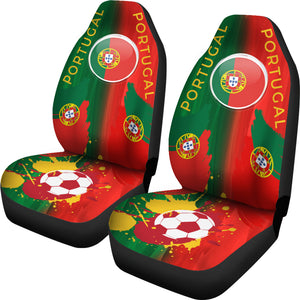 Portugal FC Football Car Seat Covers